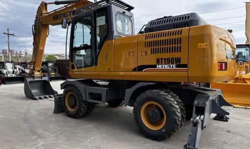 Колесный экскаватор HENGTE HT190W 