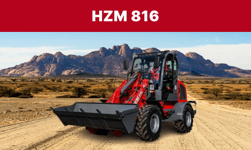 Фронтальный погрузчик HZM 816